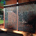 Fireproof Aluminium Decorative Screens Hotel Terrace Privacy Screen 6000mm