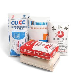 Wholesale 20kg 25kg Woven PP Valve Bags for packing tile adhesive from china suppliers