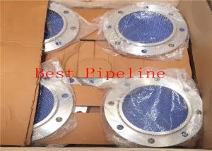 Wholesale 304L Material Forged Steel Tank Flanges , Threaded Pipe Flange Long Service Life from china suppliers