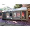 7m Long Inflatable Spray Booth With Blower Fire - Retardant EN14960 SGS CE for sale