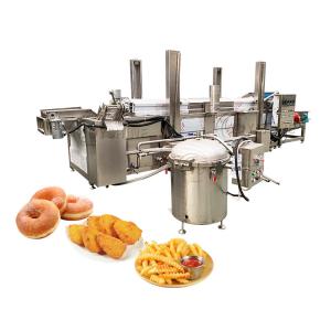 Wholesale High Productivity Automatic Frying Machine for Industrial Sweet Potato Flakes Crisps from china suppliers