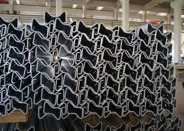 Zinc Coating Highway Guardrail Systems High Durability Great Corrosion