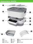 1200ML 75W Ultrasonic Jewelry Cleaning Machine