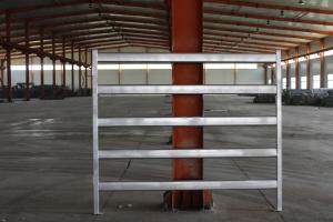 Wholesale Six Bars Heavy Duty Metal Oval Rail Cow Fence Panels for Au Market from china suppliers