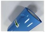 120 μm Blue HDPE Film, UV Cured Silicone Coating Film Without Silicone Transfer