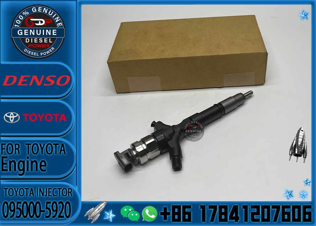 095000-5920 auto engine diesel fuel injector 5920 common rail injector 0950005920 23670-09070 23670-0L020