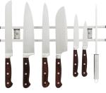 Modern Kitchenroom Block Tube Stainless Steel Magnetic Knife Holder with Hanger