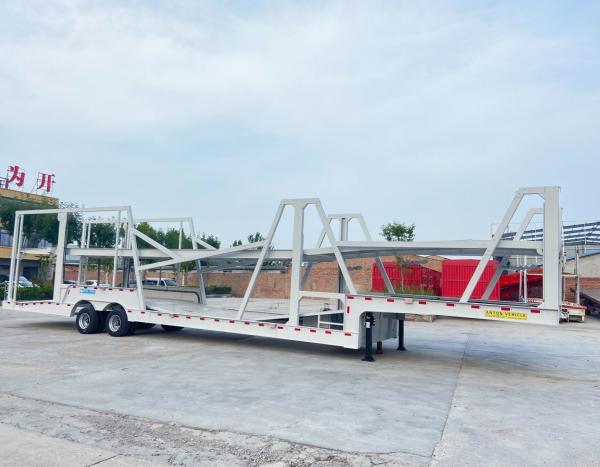 AND9201TCL 2 Axles 6/8 Cars Transport Tractor Semi Trailer Towing Double Deck