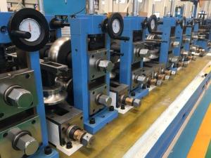 Wholesale Industrial Cooling Steel Tube Processing Machine / Automatic Welded Pipe Mill from china suppliers