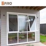 Double Glazing Aluminum Awning Windows / Top Hung Roof Window ISO9001 aluminum