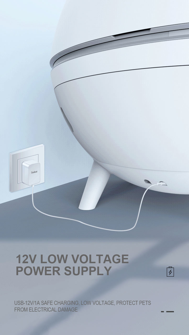 Automatic Cat Smart Toilet 220V No Scooping , Self Cleaning Cat Litter Box