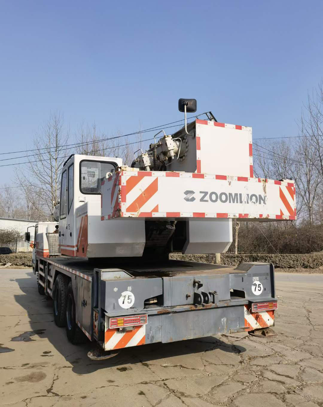 80 Ton Used Crane Machine Zoomlion Crane Truck x3000 Liftling Equipment for uae Market