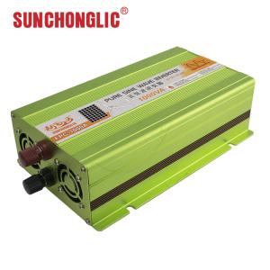Wholesale 1000W Pure Sine Power Inverter 12VDc 220VAc 1KVA 50Hz Easy Connection from china suppliers