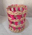 Best selling Seagrass bottle carrier Wicker detox bottle holder Seagrass glass