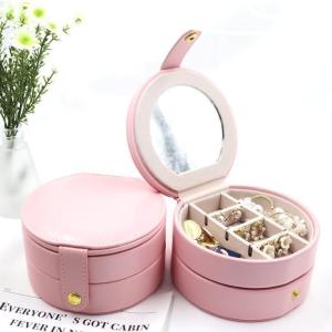Wholesale Round Luxury Jewelry Boxes 10.9*10.2*5.9cm Paper Packaging Box Custom Logo Printing from china suppliers