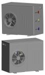 Direct heating wall mounted all in one heat pump; 60L enamel water tank;4.5kW;
