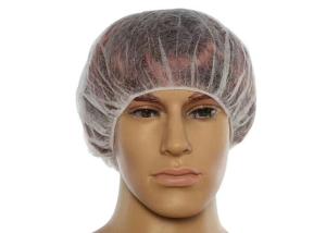Wholesale 21 Inch Lightweight Disposable Head Cap Breathable Spunbonded Polypropylene from china suppliers