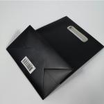 Blush Durable Cosmetic Bag Plastic Paper Gift Bag with Hot Foil Logo OEM