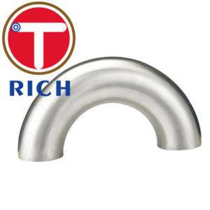 Wholesale Asme Standard B16.9 Din 2605 Stainless Steel Elbow 180 Degrees Equal Shape from china suppliers