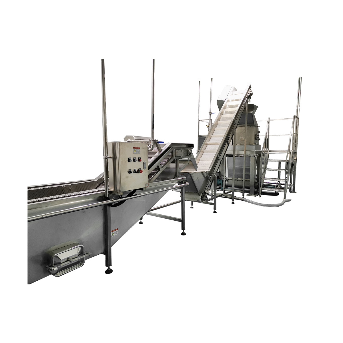 Fruit Vegetable Jam Paste Sauce Processing Line PLC Controlled Customized Capacity