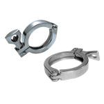 Adjustable Heavy Duty Sanitary Tri Clamp Fittings 2-6 Bar Pressure