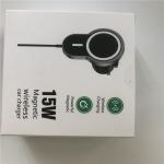 10W 15W Fast Magnetic Wireless Charger Qi Smart Acrylic Aluminum alloy For
