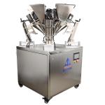 Cosmetic Powder Making Machine 4 Color Powder Filling Machine