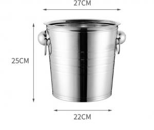 Wholesale 3L Stainless Steel Wine Containers Party Metal Champagne Bucket from china suppliers