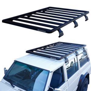 Wholesale Nissan Van Car Roof Rack Black Installation Rain Gutter Clamp On Mounting from china suppliers