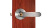 Both Left Or Right Handed Doors Tubular Locks Satin Nickel Finishing