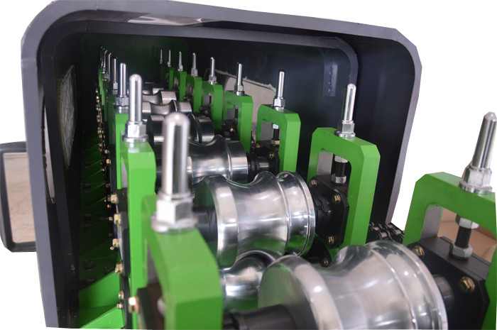 0.7-1.2mm Shutter Door Roll Forming Machine For Galvanized Coil