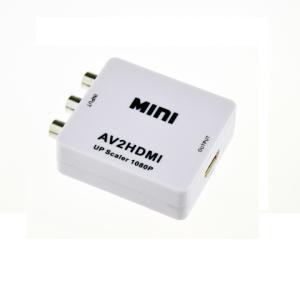 Wholesale ABS Mini 1080P 5V 1A 10 Bits CVBS To HDMI Converter from china suppliers