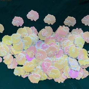 Wholesale Sequin Shape Large Sheep Glitter Pearl Dress Festival Decoration Set 1kg Packaged Bags for Father's Day and Thanksgiving from china suppliers