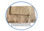 White Brown Food Grade Multiwall Kraft Paper Heat Sealed Bags For Gelatin