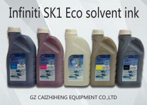 Wholesale 1 Liter Original Eco Solvent Ink Vibrant CMYK / LC / LM 6 Color Infiniti SK1 from china suppliers