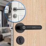 Wood Door Smart Lock Door Knob RFID Card S607L Keyless Door Knob