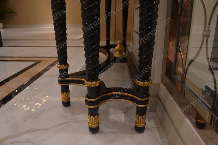 Wholesale Palace Lobby Baroque Wall Mounted Console Table TO-028