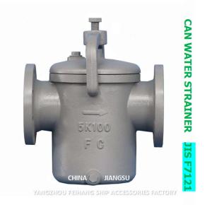 Wholesale IMPA 872007 CAN WATER FILTERS-MARINE CAN WATER STRAINER 5K-100A S-TYPE JIS F7121 BODY-CAST IRON FILTER-STAINLESS STEEL from china suppliers