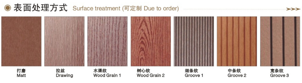 146 X 22mm Coffee WPC Hollow Board Wood And Plastic Composite Decking 140MM