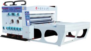 Wholesale semi automatic flexo printing slotting die cutting machine corrugated carton box making machine from china suppliers