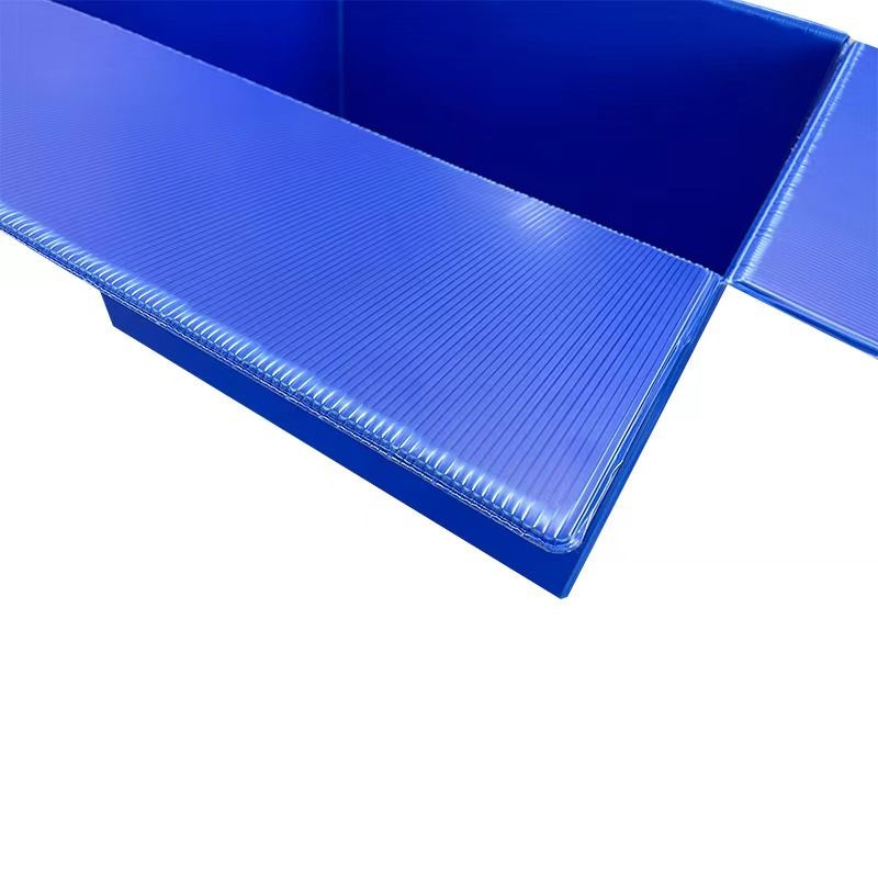 PP Reusable Corrugated Plastic Boxes Good Bearing Plastic Cardboard Boxes