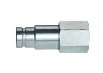 Carbon Steel Flat Face Hydraulic Coupling Quick Release For Agriculture Industry