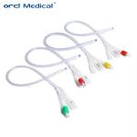 Hot Style Urine Catheter Disposable Sterile 100% Silicone 3 Way Standard Type