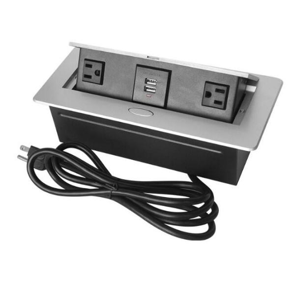 American Standard Desktop Pop Up Power Socket / Conference Cable Box Evoline Pop