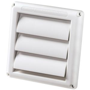 Wholesale Deflecto Gravity Plastic Air Vents / Louvered Dryer Vent Cover 6 Inches Brown Hood from china suppliers