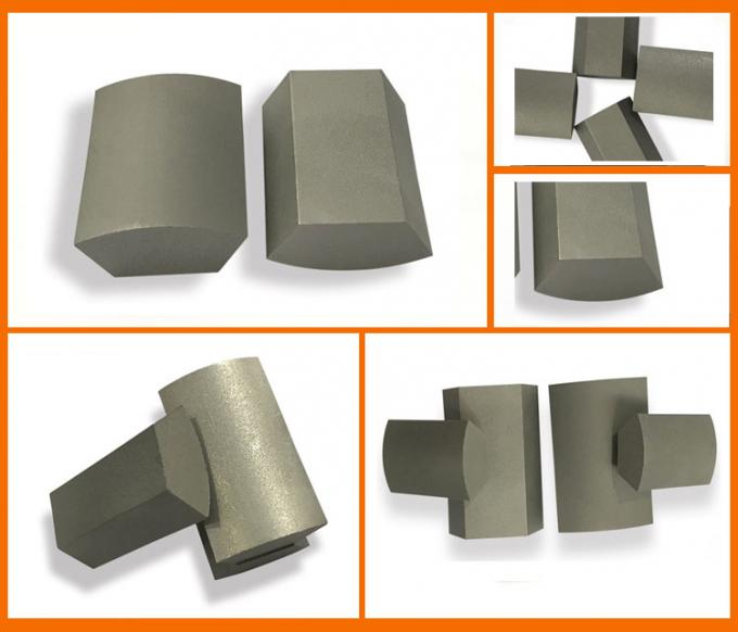 Sand Blasting TBM Cutting Tools , Cemented Tungsten Carbide Tips TBM Disc Cutter