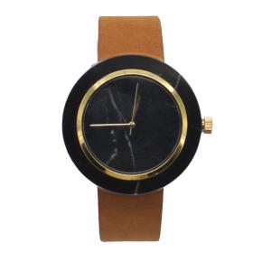 Wholesale Natural Women'S Marble Face Watch Stainless Steel Cases Inside from china suppliers