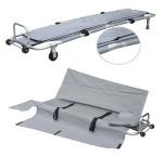 Emergency Folding Funeral Body Stretcher for Ambulance with Wheels 185 X 48 X