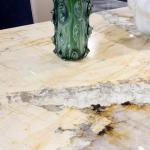Luxury Modern Home Furniture Dining Room Table Stainless Steel Marble Dining