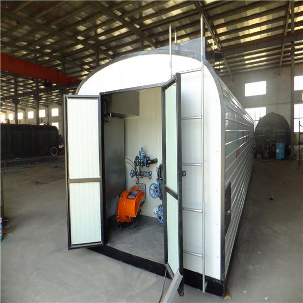Durable Bitumen Storage Tank Hot Exhaust Heating / Inner Thermal Oil Coils
